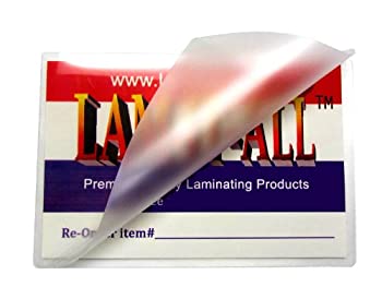 【中古】【輸入品・未使用】10 Mil Military Card Laminating Pouches Hot 2-5/8 x 3.7ly 100 LAM-IT-ALL|ムジカ&フェリーチェ店