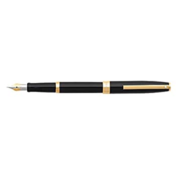 【中古】【輸入品・未使用】Sheaffer Sagaris、Fluted Gold Toneキャップandバレル%ｶﾝﾏ%ボールペン(e2947451?)