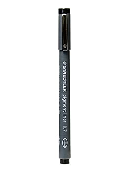 【中古】【輸入品・未使用】Staedtler Pigment Liner 0.7 mm black [PACK OF 5 ]｜ムジカ＆フェリーチェ店