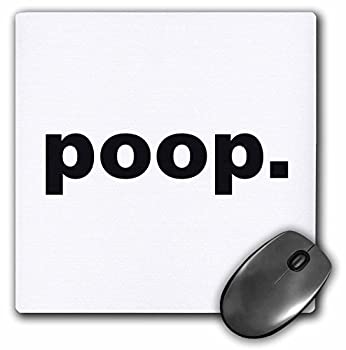 【中古】【輸入品・未使用】3dRose 8 x 8 x 0.25 Inches Poop Mouse Pad (mp_157357_1) by 3D Rose (Home Improvement) [並行輸入品]｜ムジカ＆フェリーチェ店