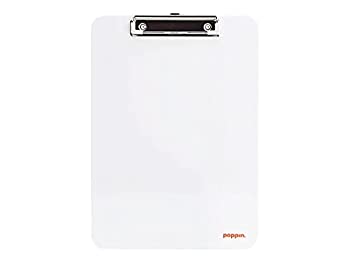 【中古】【輸入品・未使用】Poppin プラスチッククリップボード ホワイト (100149)|ムジカ&フェリーチェ店