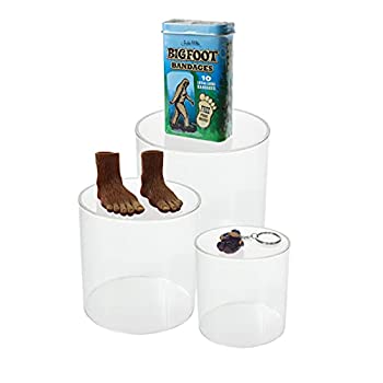 【中古】【インポート品・未当て嵌める】出どころ1つLLC 3?Piece Set of 2、3、4、インチラウンドアクリルRisers???Small