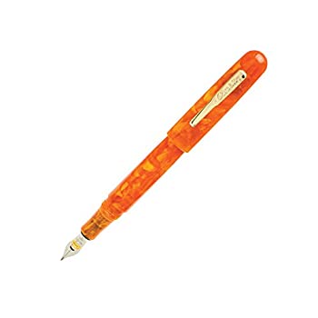 【中古】【輸入品・未使用】Conklin 万年筆 オールアメリカンペン先 サンバーストオレンジ (CK71413)
