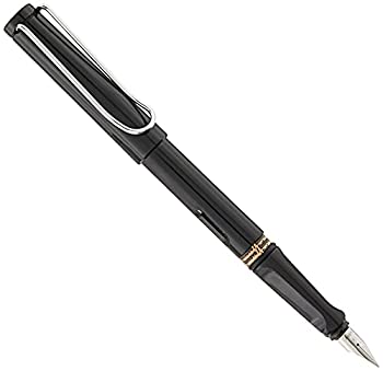 【中古】【インポート品・未当て嵌める】Lamy Safari筆 ブラックインクカートリッジ5本付き添い人