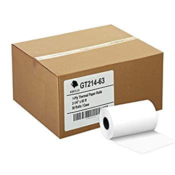 【中古】【インポート品・未当て嵌める】(50) サーマルペーパーロール 2-1/4 X 63 Ingenico ICT 200 220 250 FD400 Vx520