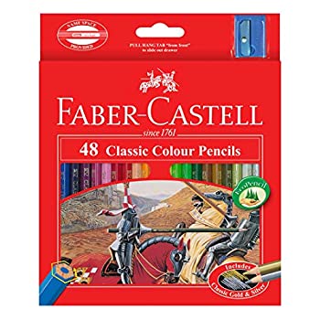 【中古】【輸入品・未使用】ファーバーカステル Faber-Castell 油性色鉛筆セット 48色 115858 並行輸入|ムジカ&フェリーチェ店