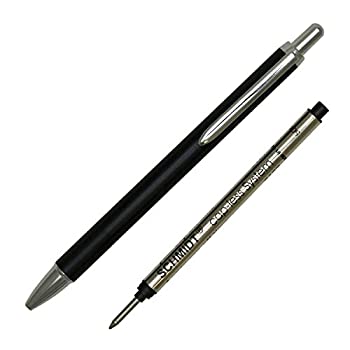 【中古】【輸入品・未使用】Schmidt キャップレス ローラーボールペン 陽極酸化ブラック SC82189