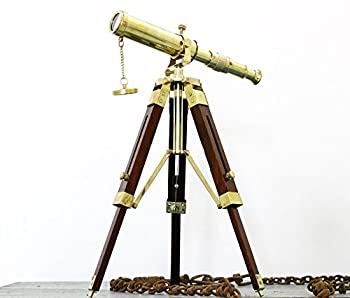 【中古】【輸入品・未使用】Shiny Brass Table Triopd Telescope Miniature Model - Marine Art Collection｜ムジカ＆フェリーチェ店