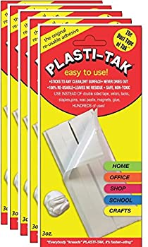 【中古】【輸入品・未使用】Plasti-Tak オリジナル再利用可能粘着パテ The Duct Tape of Tak%ﾀﾞﾌﾞﾙｸｫｰﾃ% 決して乾きません 何百回もの用途! (5パック)｜ムジカ＆フェリーチェ店