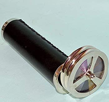 【中古】【輸入品・未使用】アンティーク 真鍮 ダブルホイール 万華鏡 真鍮ベース ヴィンテージ 万華鏡 ギフト