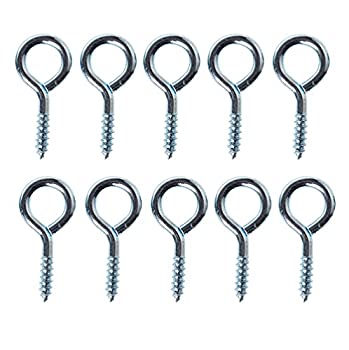 【中古】【輸入品・未使用】LRrhステンレススチール亜鉛メッキ直径# 8ねじ目、Lagスレッド、1?/ 2インチEyeインナー寸法1???5?/ 8インチ長、10枚パック｜ムジカ＆フェリーチェ店