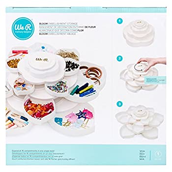 【中古】【輸入品・未使用】We R Memory Keepers Bloom ストレージ ストレージ & デコー - White