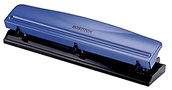 【中古】【輸入品・未使用】Bostitch 3穴パンチ 12枚 ネイビーブルー(KT-HP12-BLUE)