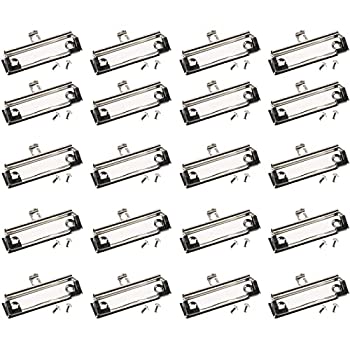 【中古】【輸入品・未使用】取り付け可能なクリップボードクリップ ゴム足付き (3.9 x 1.2インチ、20個パック)｜ムジカ＆フェリーチェ店