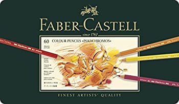 【中古】【輸入品・未使用】Faber-Castel 110060 Polychromos Colored Pencil Set In Metal Tin 60 Pieces [Floral] [並行輸入品]