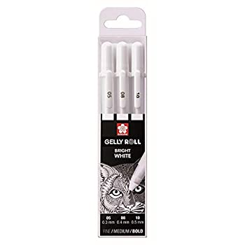 【中古】【輸入品・未使用】さくら、ジェリーロール3個入り、白ペン、ミックスサイズ05/08/10｜ムジカ＆フェリーチェ店