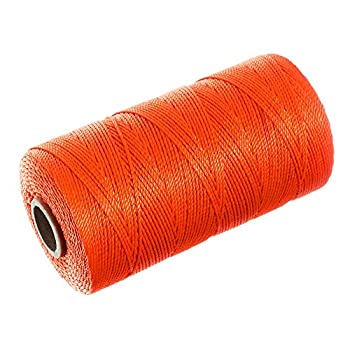 【中古】【輸入品・未使用】PARACORD PLANET 編組ナイロンメイソンライン - より糸コード (1000フィート、蛍光オレンジ)|ムジカ&フェリーチェ店