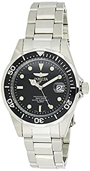 【中古】【輸入品・未使用】[インビクタ] 腕時計 Pro Diver 石英 37.5mm ケース シルバー ステンレス鋼ストラップ ブラックダイヤル 8932 メンズ 正規輸入品 [並行輸入品]｜ムジカ＆フェリーチェ店