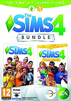 【中古】【輸入品・未使用】The Sims 4 Plus Island Living Deluxe Upgrade Bundle (Digital Download Code in a Box) (PC DVD) (輸入版）画像