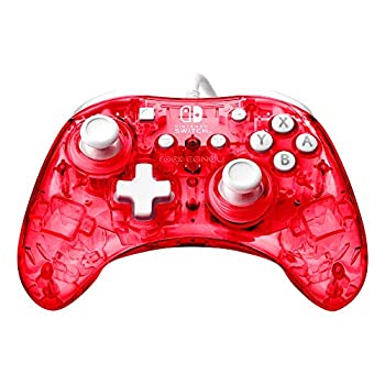 【中古】【輸入品・未使用】PDP NINTENDO SWITCH ニンテンドースイッチ 有線コントローラー ROCK CANDY ストーミンチェリー [並行輸入品]｜ムジカ＆フェリーチェ店