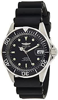 【中古】【輸入品・未使用】[インビクタ] 腕時計 Pro Diver 自動巻き 40mm ケース ブラック ポリウレタンストラップ ブラックダイヤル 9110 メンズ [並行輸入品]