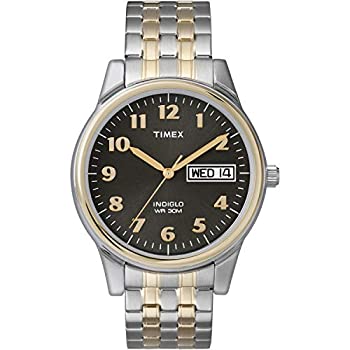 【中古】【輸入品・未使用】Timex Men's T26481 Elevated Classics Stainless Steel Expansion Band Watch