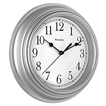 【中古】【輸入品・未使用】Westclox 9%ﾀﾞﾌﾞﾙｸｫｰﾃ% Decorative Wall Clock (gray) (Ea)