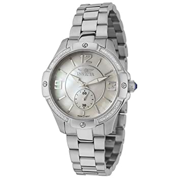 【中古】【輸入品・未使用】Invicta レディース 0262 Ii コレクション ダイヤモンドアクセント ステンレススチールウォッチ