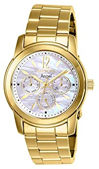 【中古】【輸入品・未使用】Invicta Women's 0465 Angel Collection 18k Gold-Plated Stainless Steel Watch｜ムジカ＆フェリーチェ店