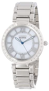【中古】【インポート品・未当て嵌める】[シチズン]Citizen ウオッチ d\u0027Orsay Eco-Drive Stainless Steel Watch EM0100-55A レディース [逆インポート]