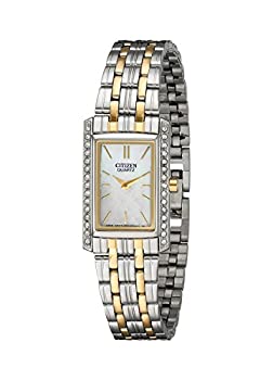 【中古】【輸入品・未使用】[シチズン]CITIZEN 腕時計 QUARTZ SWAROVSKI CRYSTALS クオーツ スワロフスキー クリスタル EK1124-54D レディース [並行輸入品]｜ムジカ＆フェリーチェ店
