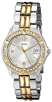 【中古】【輸入品・未使用】GUESS Women's U0026L1 Dazzling Sporty Silver & Gold-Tone Mid-Size Watch/ゲス/腕時計/並行輸入品 29,172円