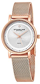 【中古】【輸入品・未使用】Stuhrling Original Women 's 734lm。05?Ascot Casatorra EliteアナログSwissクオーツローズゴールド調ステンレススチールWatch