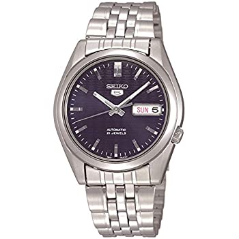 【中古】【インポート品・未当て嵌める】セイコー ウォッチ SEIKO 5 自動小銃一巻き 外国で青写真 SNK357K1 メンズ [逆インポート品]