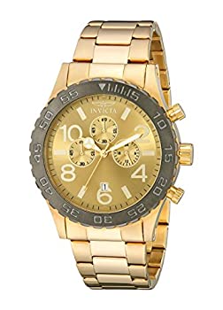【中古】【輸入品・未使用】Invicta Men's 15160 Specialty Chronograph 18k Gold Ion-Plated Stainless Steel Watch|ムジカ&フェリーチェ店
