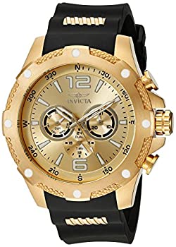 【中古】【輸入品・未使用】Invicta Men's 19660 I-Force Analog Display Swiss Quartz Black Watch