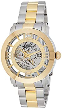 【中古】【輸入品・未使用】Invicta Men's 22583 Vintage Analog Display Automatic Self Wind Two Tone Watch