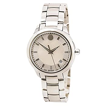 【中古】【インポート品・未当て嵌める】Movado Bellina White Mother of Pearl Dial Ladies Watch 0606978
