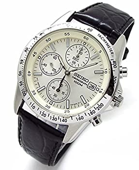 【中古】【輸入品・未使用】SEIKO クロノグラフ 腕時計 本革ベルトセット 国内セイコー正規流通品 ホワイト SND363P1 [並行輸入品] 26,412円