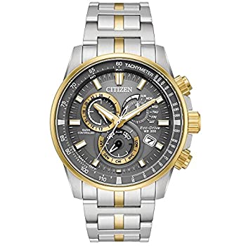 【中古】【インポート品・未当て嵌める】Citizen ウオッチ AT4124-51H エコ運転 ツートーン 一大きさ