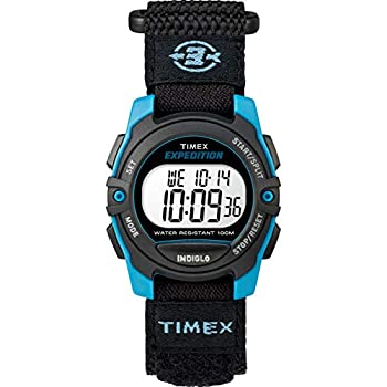 【中古】【輸入品・未使用】Timex Unisex TW4B12900 Expedition Mid-Size Digital CAT Black/Blue Fast Wrap Strap Watch 42,958円