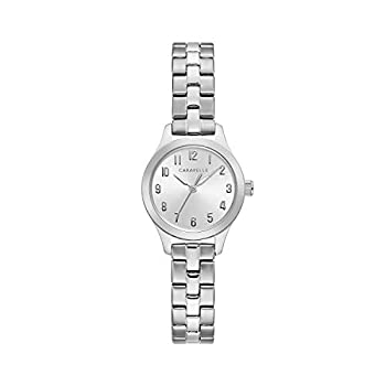 【中古】【輸入品・未使用】Caravelle 43L209レディースステンレススチールブレスレットバンドシルバースリーハンドクォーツダイヤルウォッチ