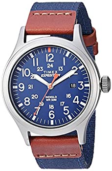 【中古】【輸入品・未使用】Timex メンズ エクスペディションスカウト 40?腕時計 ブルー/ブラウン/グレー。 20,228円