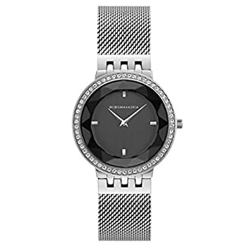 【中古】【輸入品・未使用】BCBGMAXAZRIA Women's Japanese-Quartz Watch with Stainless-Steel Strap%ｶﾝﾏ% Silver%ｶﾝﾏ% 17.6 (Model: BG50670003