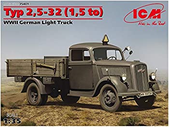 【中古】【輸入品・未使用】ICM 1/35ドイツ オペルブリッツ 1.5tトラック 2.5-32型 プラモデル|ムジカ&フェリーチェ店