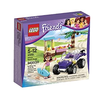 【中古】【インポート品・未当て嵌める】インポートレゴフレンズ LEGO Friends Olivia\u0027s Beach Buggy 41010 [並行輸入品]