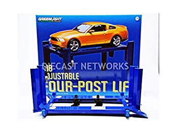 【中古】【輸入品・未使用】1/18 FOUR-POST LIFT (GL018326LIFT)%ｶﾝﾏ%CAR LIFT%ｶﾝﾏ%ダイキャスト%ｶﾝﾏ%ダイキャスト完成品%ｶﾝﾏ%ダイキャスト模型 %ｶﾝﾏ%ミニチュア