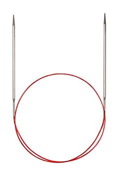 【中古】【輸入品・未使用】addi 715-7/775-7 'プレミアム'レース用輪針（メッキ加工） 100cm (6.50mm)