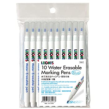 【中古】【輸入品・未使用】レオニス 手芸や工作に！水で消える布のマーキングペン（Blue&times;10pcs ）［78007］｜ムジカ＆フェリーチェ店