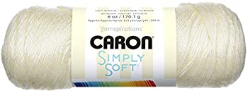 【中古】【輸入品・未使用】(3-Pack%ｶﾝﾏ% H97003-9702-Off-White) - Bulk Buy: Caron Simply Soft Yarn Solids (3-Pack) Off White H97003-9702